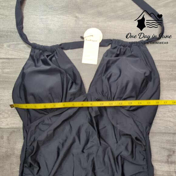 East Elegant V Neck Maternity One Piece Swimsuit Size L - Picture 5 of 7